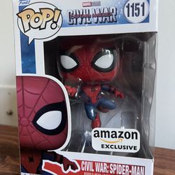 Civil War Spiderman FunkoPop!