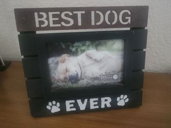 Best Dog Ever Photo Frame