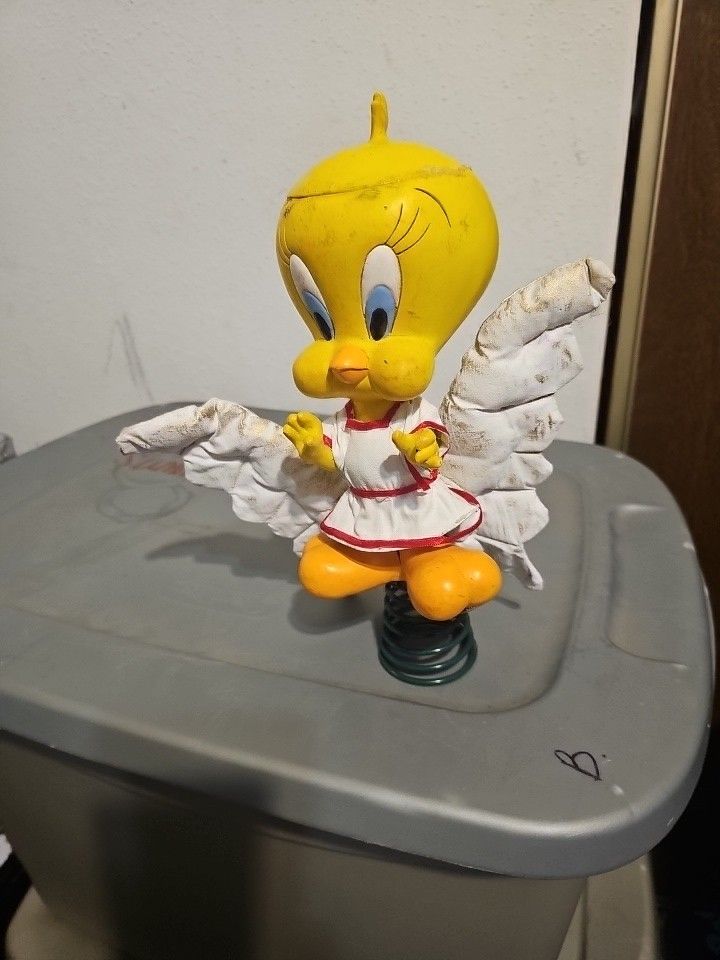 Vintage Warner Brothers Tweety Bird Christmas Tree Topper