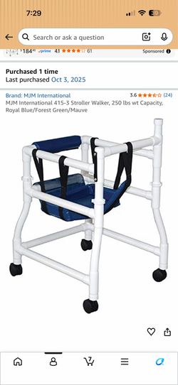 Geri walker/ stroller for adult