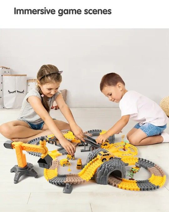 CONSTRUCTION PLAY RACE TRACK