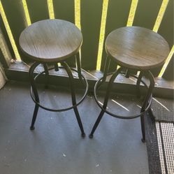 Adjustable Bar Stools 