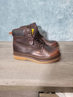 Cactus Work Boots Brown Mens Size 12