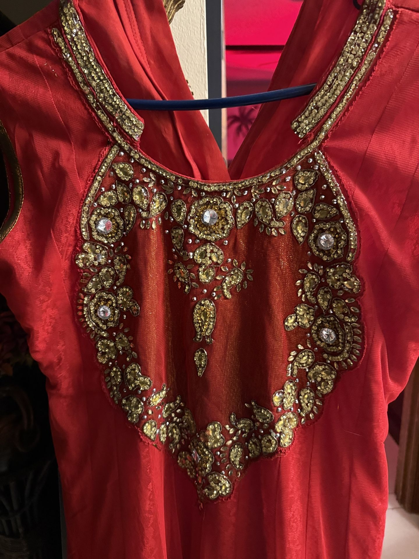 Red Indian Dress