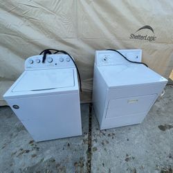 Whirlpool Washing Machine And Kenmore Dryer