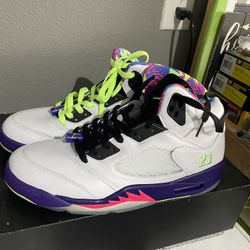 Jordan Retro 5 Bel Air Size 10.5. (no soles) 