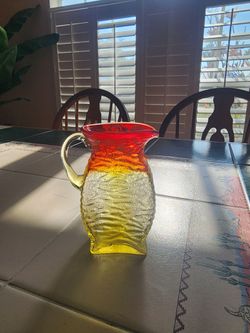 Amberina Vintage glass