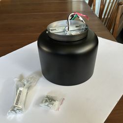 Bell black flush mount 438–202 Light Lamp