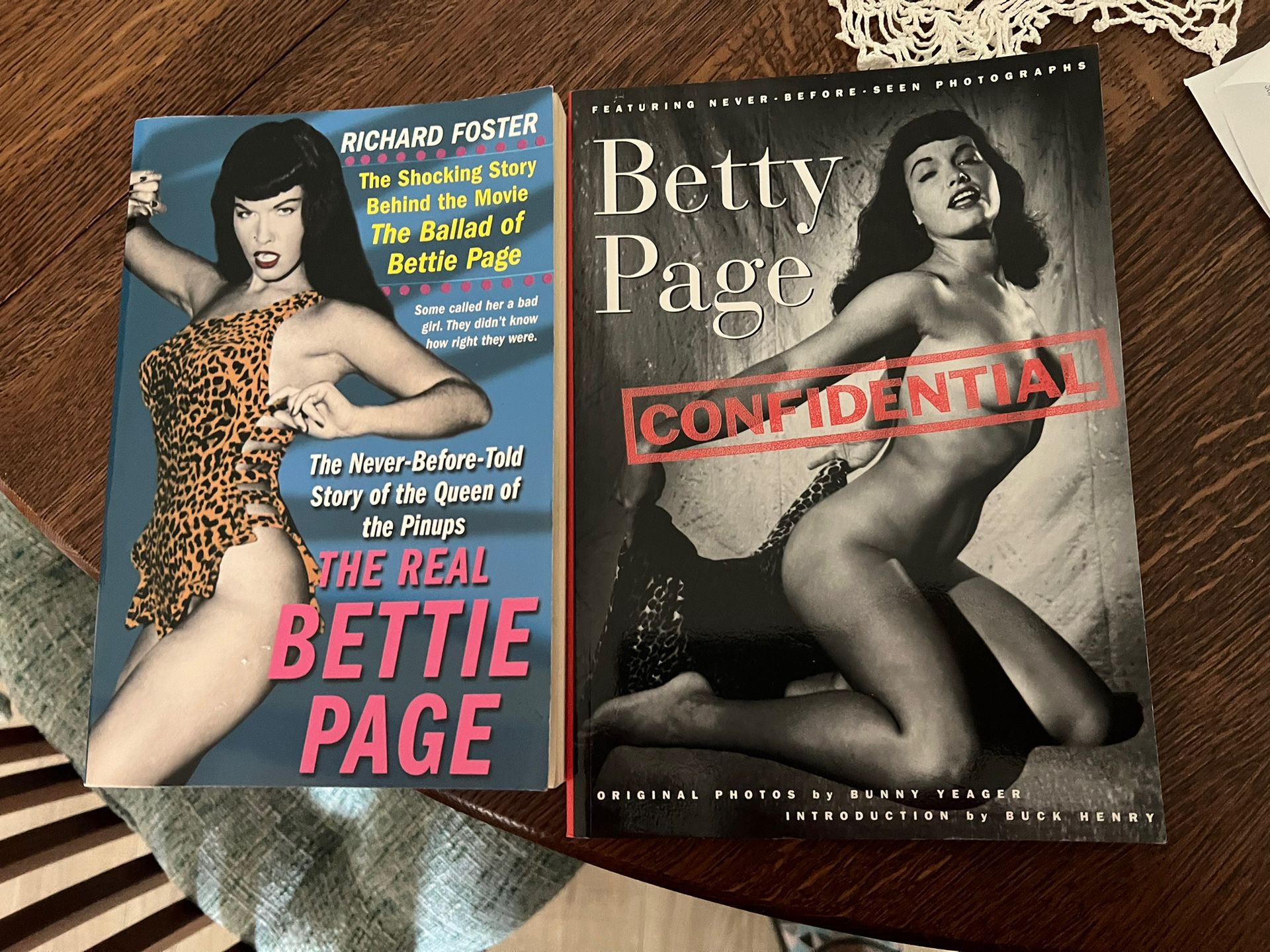 2 Bette Page books