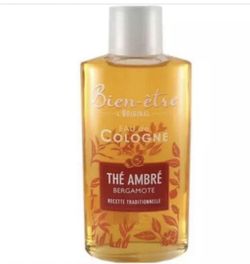 Perfume eau de cologne bien etre the original 250ml amber bergamot tea
