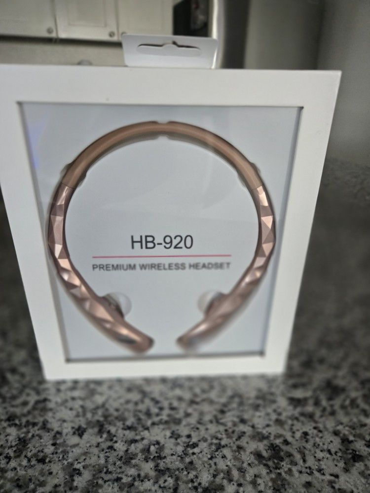 Rose Gold Premium Wireless Headset