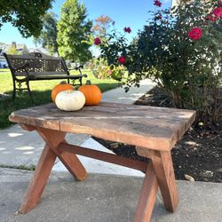 Solid Wood Garden 🪴 Bench H16/WL24/D13.5 $20