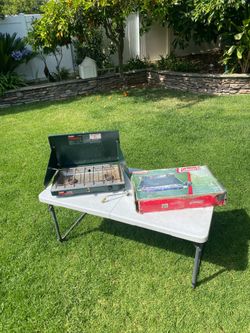 Coleman Two Burner Camping Propane Stove