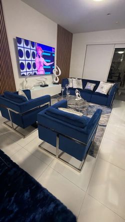 Sofa con 2 butacas