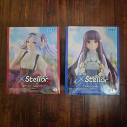 Frieren and Fern Festival Dresses, SEGA XStellar Anime Figures, Brand New, Unopened and Sealed, Officially Licensed