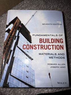 Fundamentals of Building Construction: Materials and Methods by Edward Allen and Joseph Iano