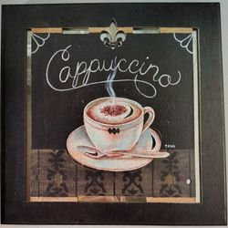 Cappuccino Framed  Wall Art