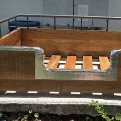 Wooden Dog Bed...36X24