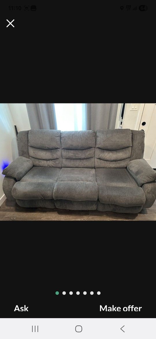 Reclining Couch+Reclining Loveseat