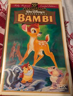 Bambi VHS 