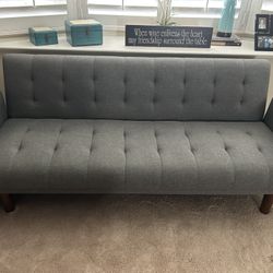 Like NEW convertible futon sofa