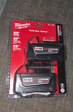 Milwaukee M18 RedLithium XC5.0 Battery 2-Pack