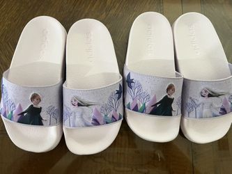 Adidas Frozen Toddler Slides