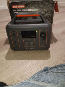 Portable power generator