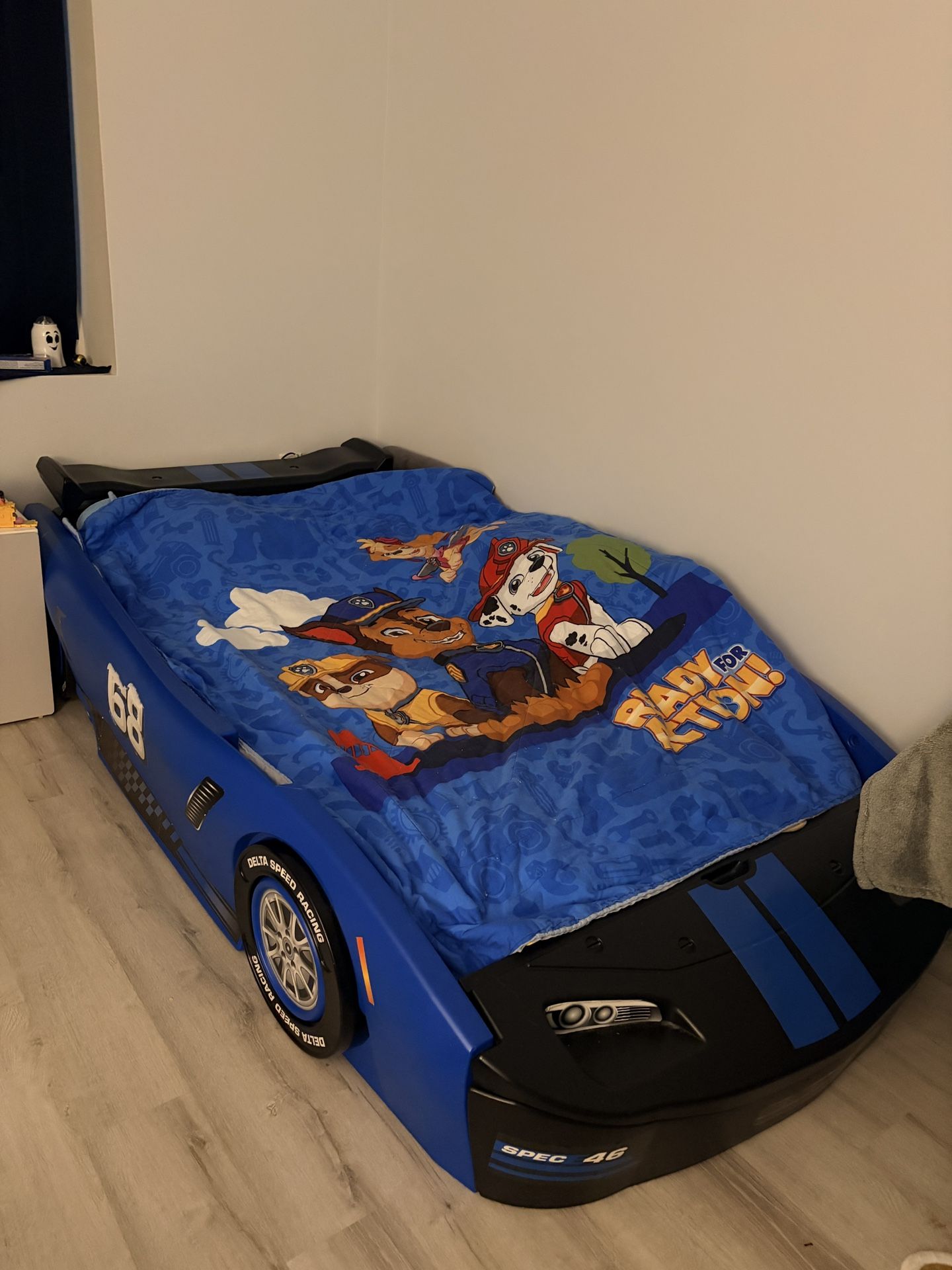 Race Car Bed Frame For Kid Twin Size