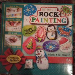 Rock Painting Christmas Craft Kit