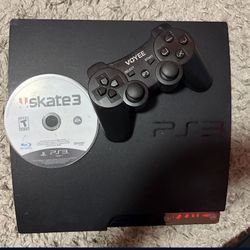 Ps3 Slim + free skate 3