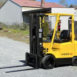 Forklift Hyster LPG 5,000 lb Capacity 