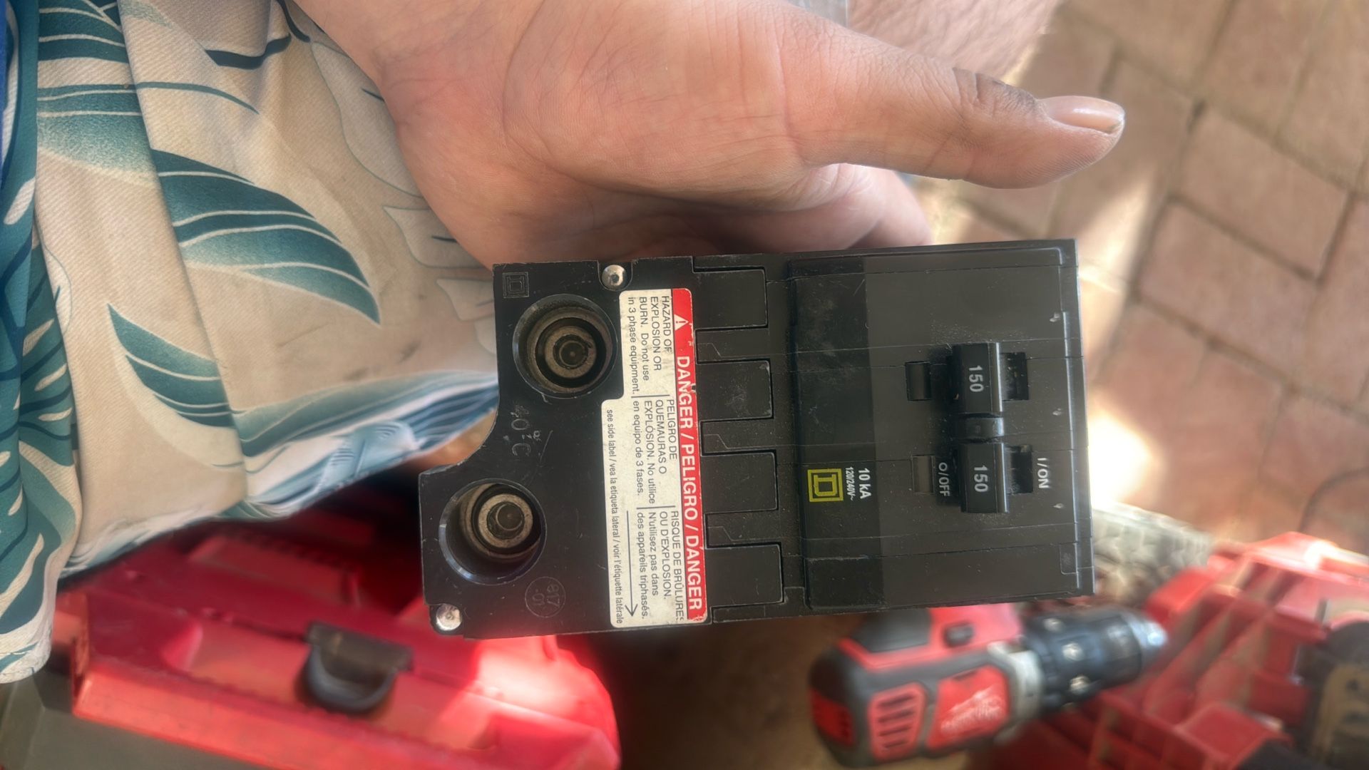 150 Square d Breaker 