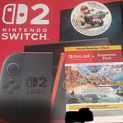 Nintendo Switch Bundle With 1 Year Online 