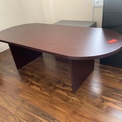 Conference Table 42”x96” Mahogany 
