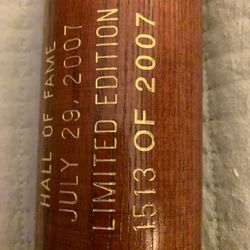 Tony Gwynn / Cal Ripken Official HOF Bat