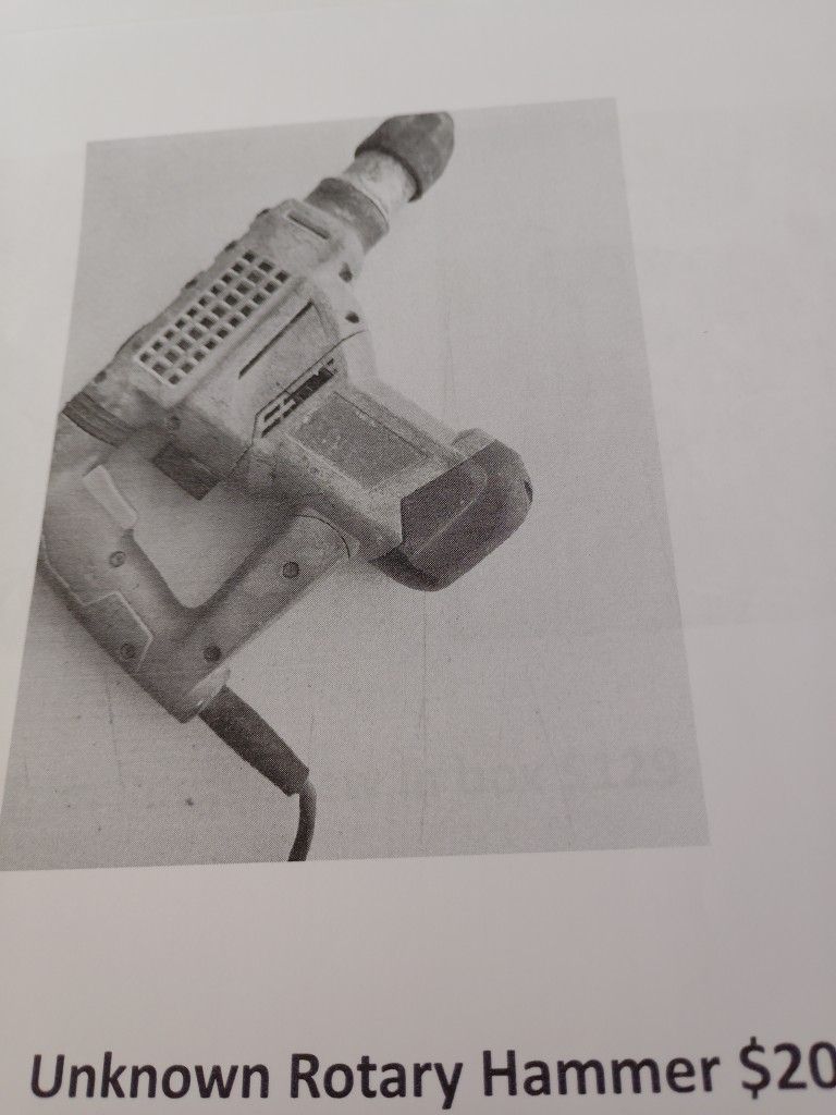 Unknown Rotary Hammer