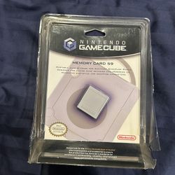 Sealed new GameCube Memory Card 59