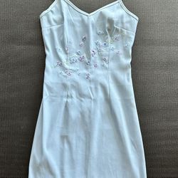 Vintage 90s Y2K Rocket Candy Spaghetti Strap Dress - Small 