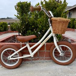 Retrospec Balance Bike w/ basket & bell