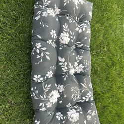 pqtio cushion for bench and chair both $20 42.5 L.  20 W