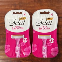 BIC Soleil Simply Smooth 3 Blades Razor: 3 Count Each (2 For $7)
