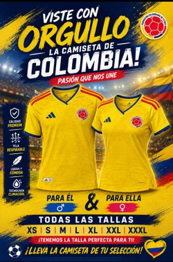 🇨🇴 Camisetas de la Selección Colombia 🇨🇴