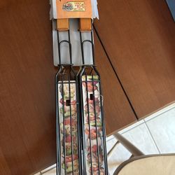 Barbecue Nonstick Kebab Baskets
