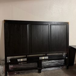 RH French Contemporary Panel Bed- King