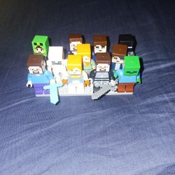 Lego Minecraft Minifigures 