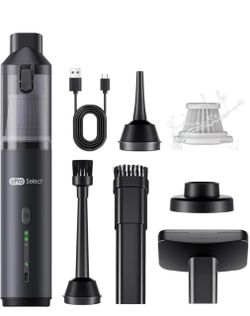 Vacuum Cleaner - 100W 16000Pa Powerful Suction, 14-24min Runtime, Multi-Nozzles & Floor Brush for Home, Car & Narrow Spaces (EV1396) EPROEON (((NEW)))