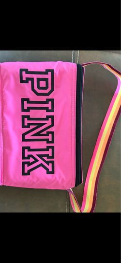 PINK Lunch tote bag