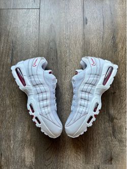 Nike Air Max 95 OG Big Bubble White University Red Mens Size 11.5