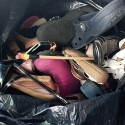 One Bag Full Of Women Shoes All Sizes